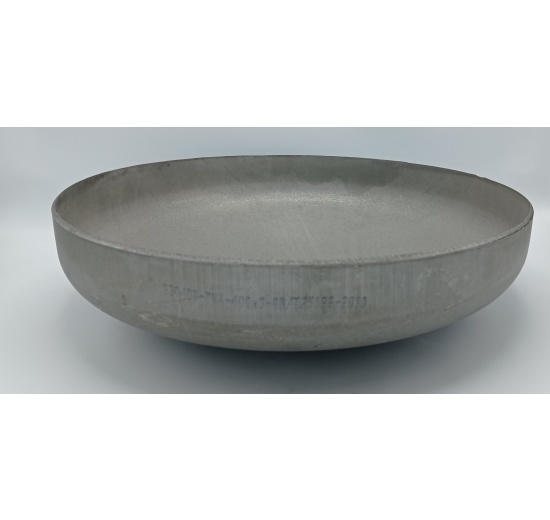 Nerezové klenuté dno DN400 (406*3 mm), šikmá hrana