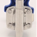Vanne à membrane, type de soudage S-S, Silicone | DN15