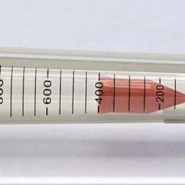 Plováčkový průtokoměr /rotametr/, 0.1~1 m3/hod vnitřní závit BSP 1/2"
