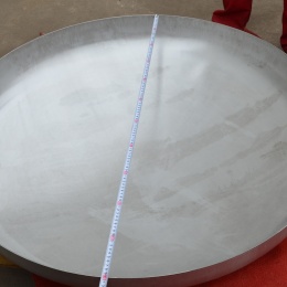 Diamètre extérieur du fond bombé