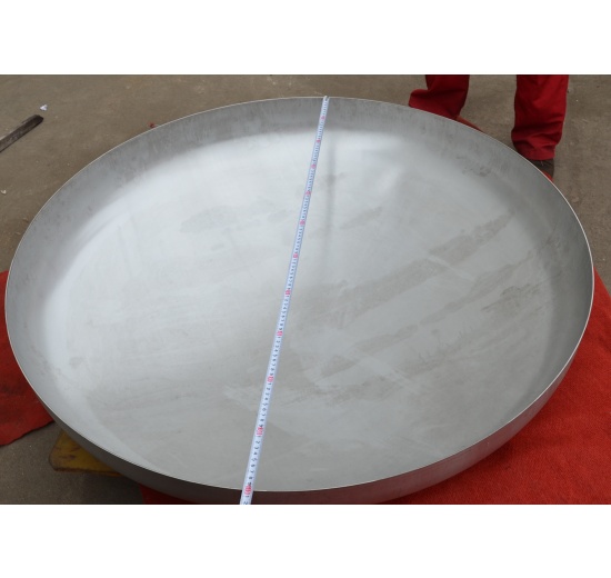 Diamètre extérieur du fond bombé