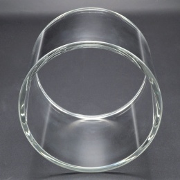 dimensions du verre de remplacement pour le viseur de tuyau : diamètre extérieur 115 mm/épaisseur de paroi 5 mm/hauteur 100 mm