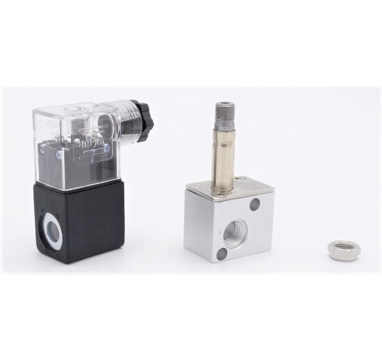 Distributeurs électromagnétiques 3/2, G 1/8", AC230V