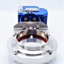 Vannes papillon en acier inoxydable, à commande électrique, type CLAMP