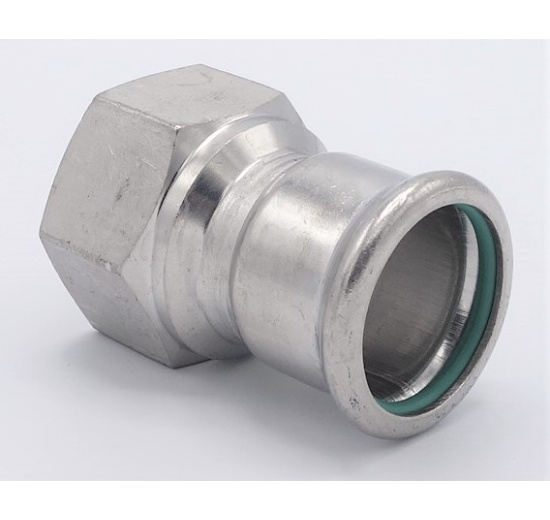 Adaptateur de pressage/filetage interne 28 mm_1" inox