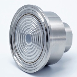 Séparateur à membrane CLAMP DIN 32676, col 64 mm, filetage intérieur 1/2"