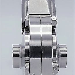 vanne papillon soudée type S-S acier inoxydable