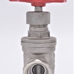 Nerezový uzavírací, regulační šoupátkový ventil 3/4”