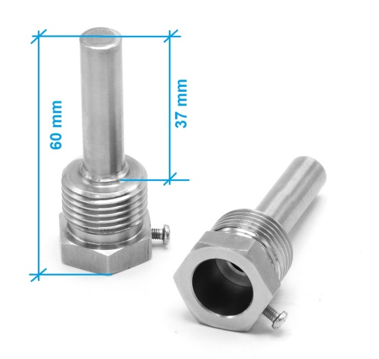 Teploměrová jímka 40 mm (1/2")