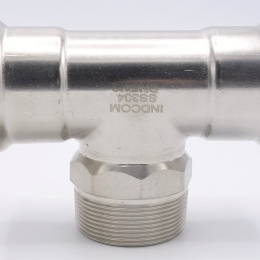 Pièce en T, pressage, F/M (filetage extérieur)/F 54_2"_54