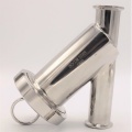 Filtre à tamis en Y CLAMP C-C en acier inoxydable sanitaire