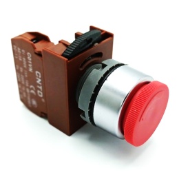 Tlačítko centrál STOP červené