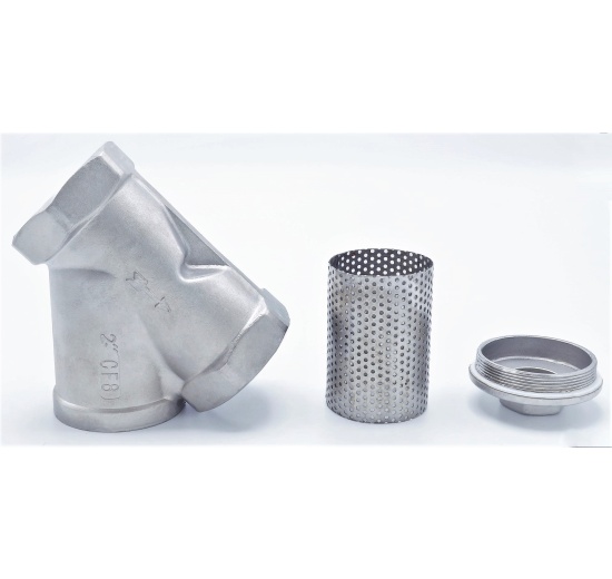 Les composants du fitre à tamis en Y