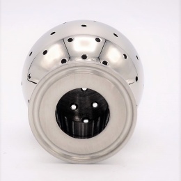 inox, Boule de nettoyage fixe, connexion CLAMP DN25