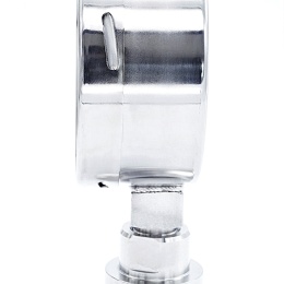 Manomètre inox avec membrane de séparation-CLAMP DIN 32676 (50.5 mm), cadran 100 mm