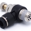 Valve d'étranglement anti-retour - Forme en L | DN 8mm x 1/4