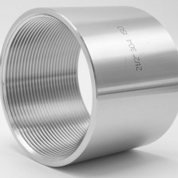 Manchon inox égal femelle type 333,  2 1/2"