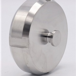 Écrou aveugle SMS DN25, acier inoxydable