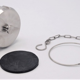 Écrou aveugle SMS DN25, inox