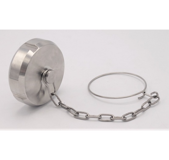 Écrou aveugle SMS DN25, robinetterie sanitaire