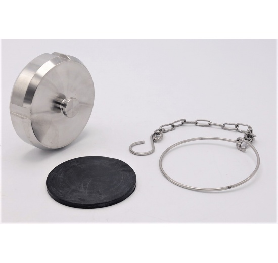 Écrou aveugle SMS DN38, inox