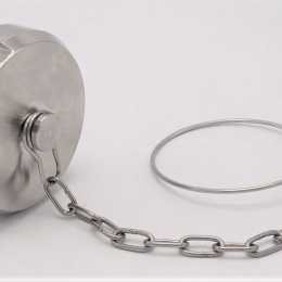 Écrou aveugle SMS DN38, robinetterie sanitaire