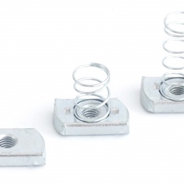 Ecrou coulissant M8 zingué | sans ressort