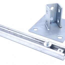 Écrous coulissants M8 (avec ressort), Montage et système d'ancrage