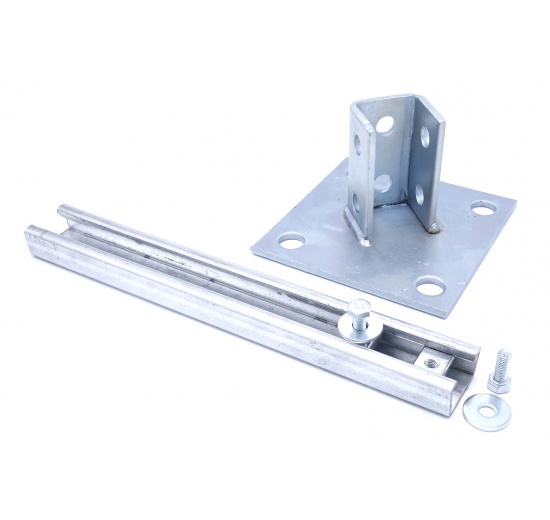 Écrous coulissants M8 (avec ressort), Montage et système d'ancrage