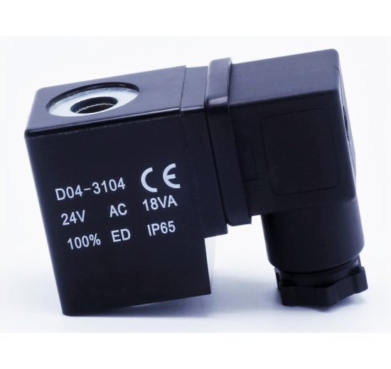 náhradní cívka pro nerezový elektromagnetický ventil 24V AC