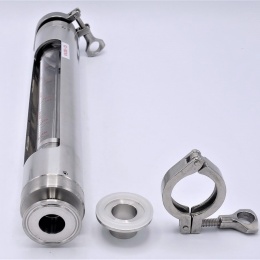Rotamètre en acier inoxydable, clamp DN25, 250~2500 litre/heure