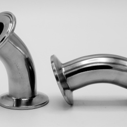 CLAMP DIN 32676 koleno 45° bezešvé DN25