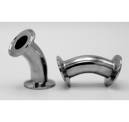CLAMP DIN 32676 koleno 45° bezešvé DN25