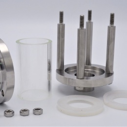 Sanitaire verre de viséur droit, à souder S-S, type B