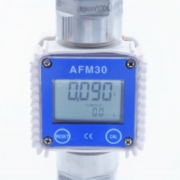 electronic turbine flow meter with LCD display