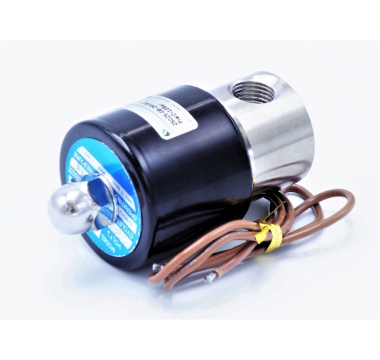 Électrovanne en acier inoxydable 2/2, G 1/4 " | AC24V, NC