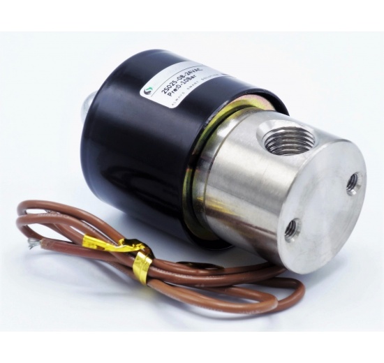 Électrovanne en acier inoxydable 2/2, G 1/4 " | AC24V, NC