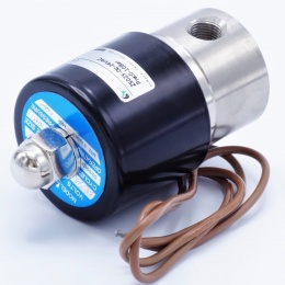 Électrovanne en acier inoxydable 2/2, G 1/8 " | AC24V, NC