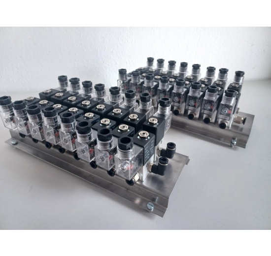 Électrovannes 3/2 (VANNES PILOTE) sur plaque inox