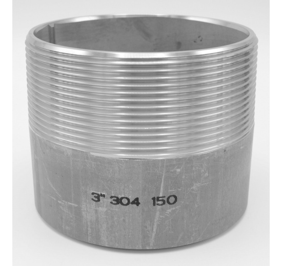 Embouts mâle à souder, type 308 3", acier inoxydable