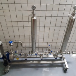 Equipement de microfiltration de bière