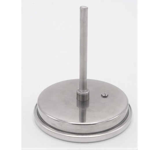 Celonerezový bimetalový teploměr s ponorným dříkem, do jímky | 0-150 ℃, 100 mm