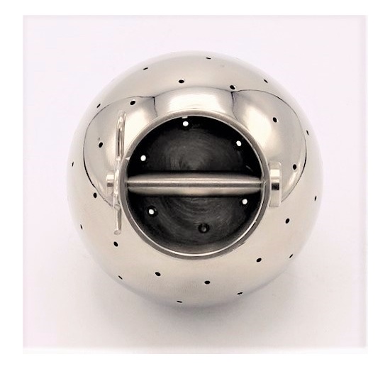 *** NOT TRANSLATED *** Fixní mycí hlavice navařovací, na závlačku, připojení 28.5/32 mm, průměr koule 63 mm