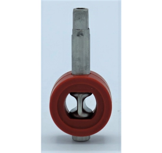 à l'intérieur du vanne papillon, petit coeur