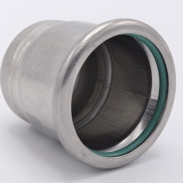 Záslepka nerezová (víčko), lisovací, F 42 mm