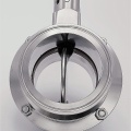 inox sanitaire vanne papillon CLAMP C-C