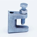 pince à poutre galvanisée pour la fixation de tiges filetées