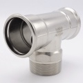 Pièce en T, pressage, F/M (filetage extérieur)/F 54_2"_54