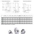 Kuželové hrdlo přivařovací dle DIN 11851| DN65 (70mm/2mm)