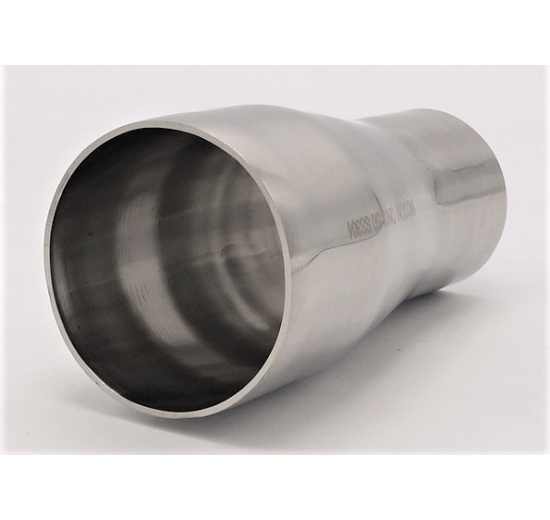 Réductions concentriques, à souder S-S, longues DN 65/50 inox